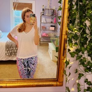 Lily Pulitzer “Luxletic Crop Leggings” Size Small